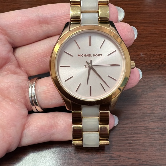 Michael Kors Women's Gold Watch - Picture 2 of 6